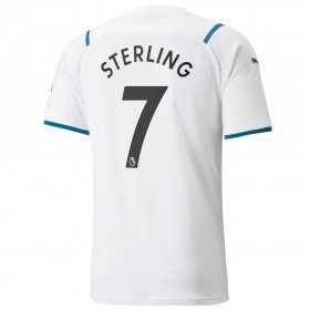 Fotbalový Dres Manchester City Raheem Sterling 7 Venkovní 2021/22